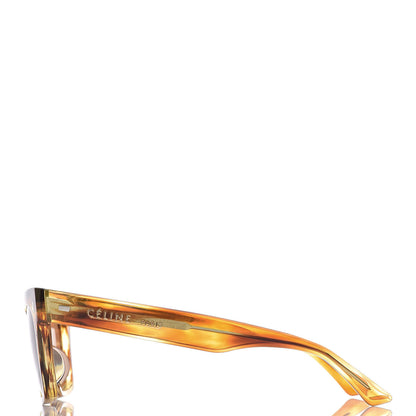 Celine Acetate Cat Eye Sunglasses CL 40052U Havana 3 of 7