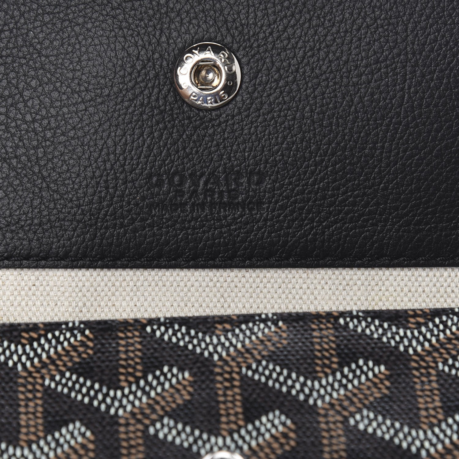 Goyard Goyardine Pouch Black 6 of 6