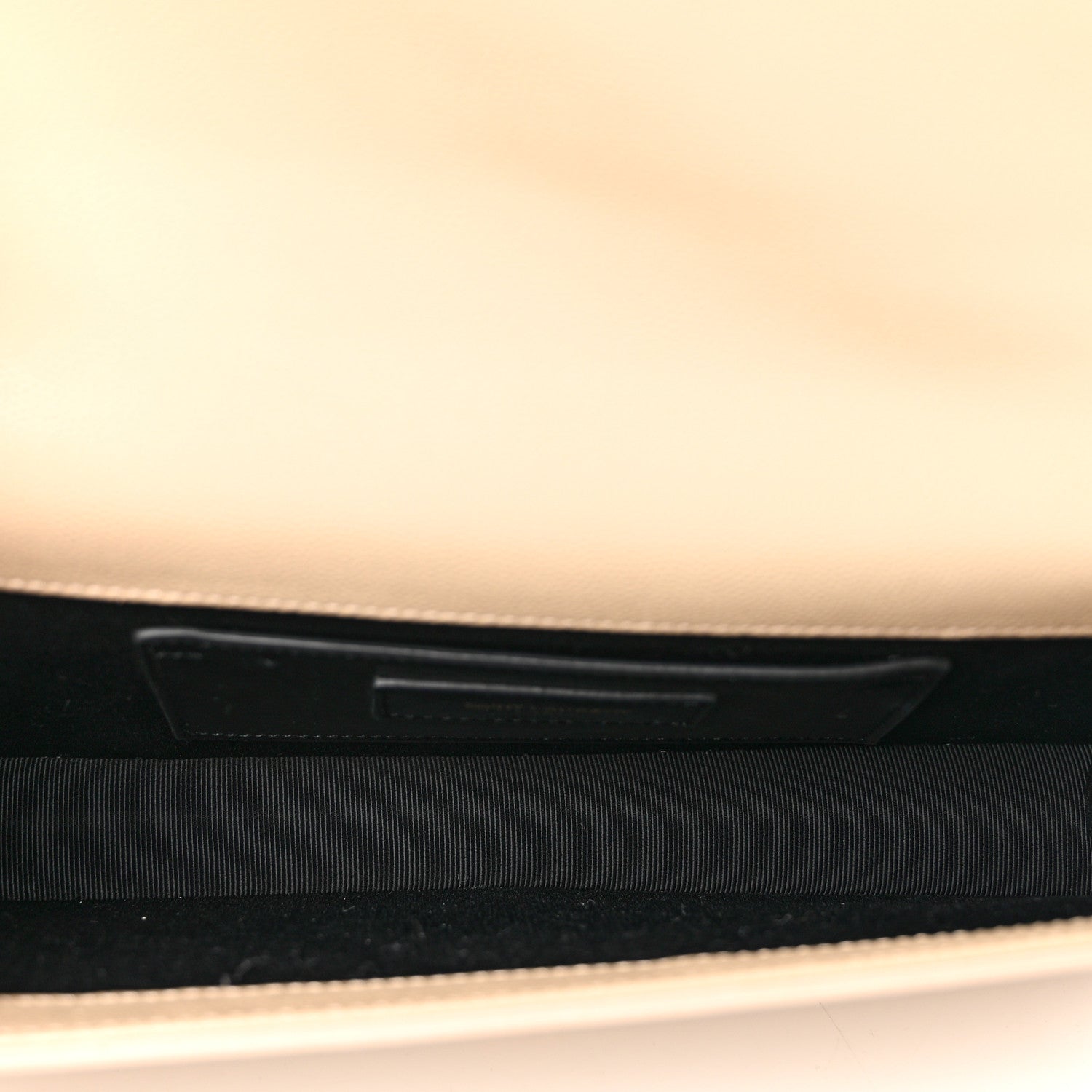 Saint Laurent Grain De Poudre Classic Monogram Kate Clutch Dark Beige 5 of 8