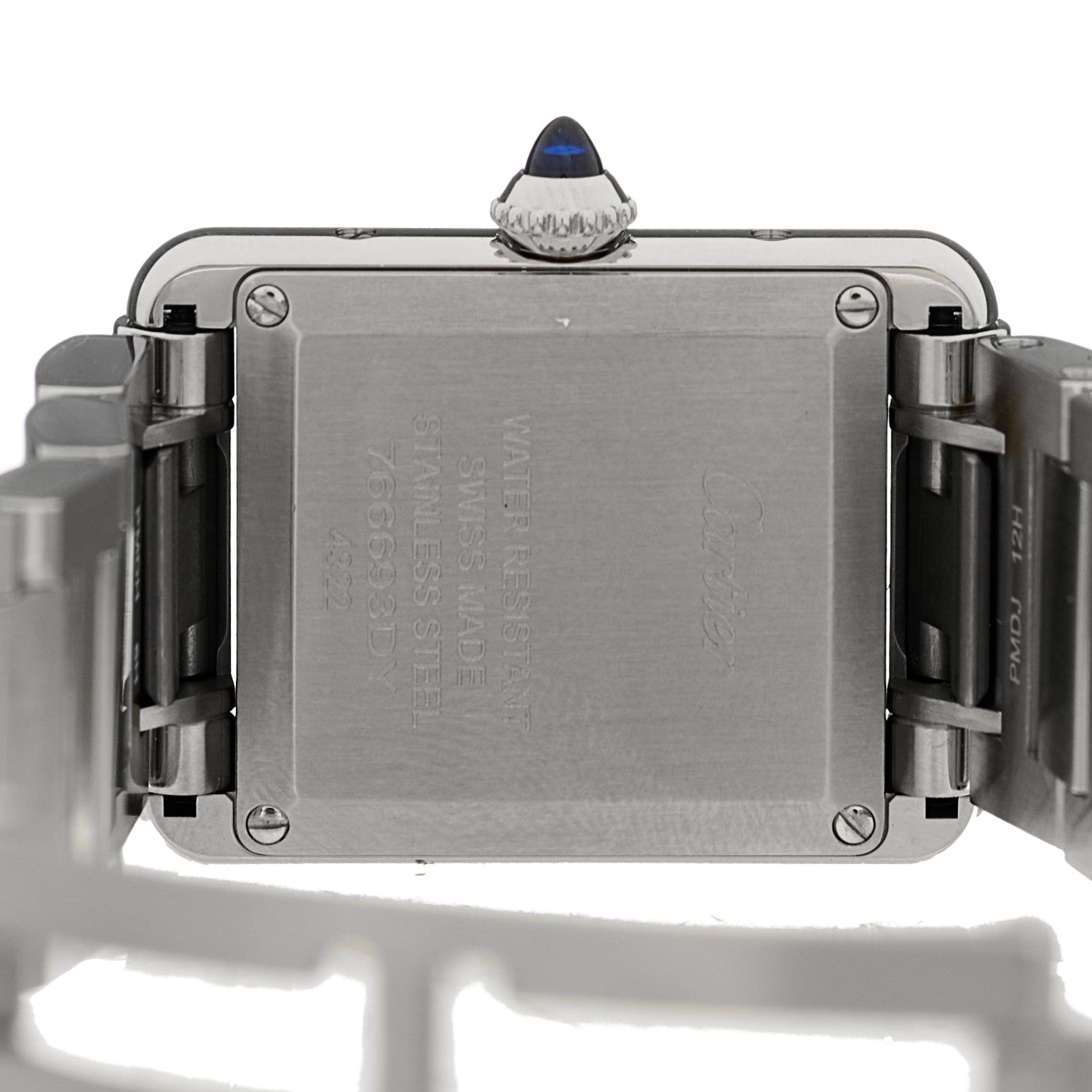 Cartier Stainless Steel 22mm Tank Must Quartz Watch 4 of 5