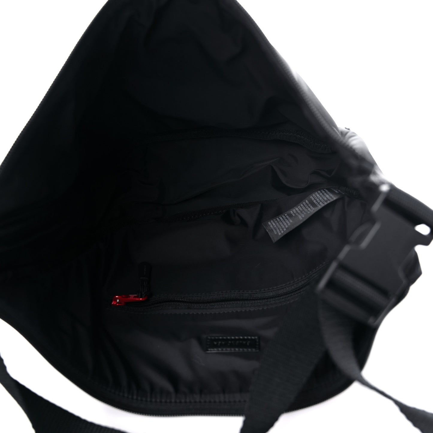 Recycled Nylon NASA X Space Sling Bag Black