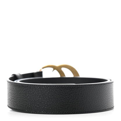 Gucci Textured Calfskin Double G 40mm Belt 100 40 Black 2 of 5