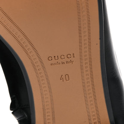 Gucci Malaga Kid Womens Jordaan Ankle Boots 40 Black 6 of 12