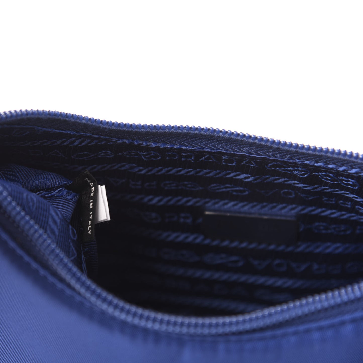 Tessuto Nylon Mini Re-Edition 2000 Bag Bluette