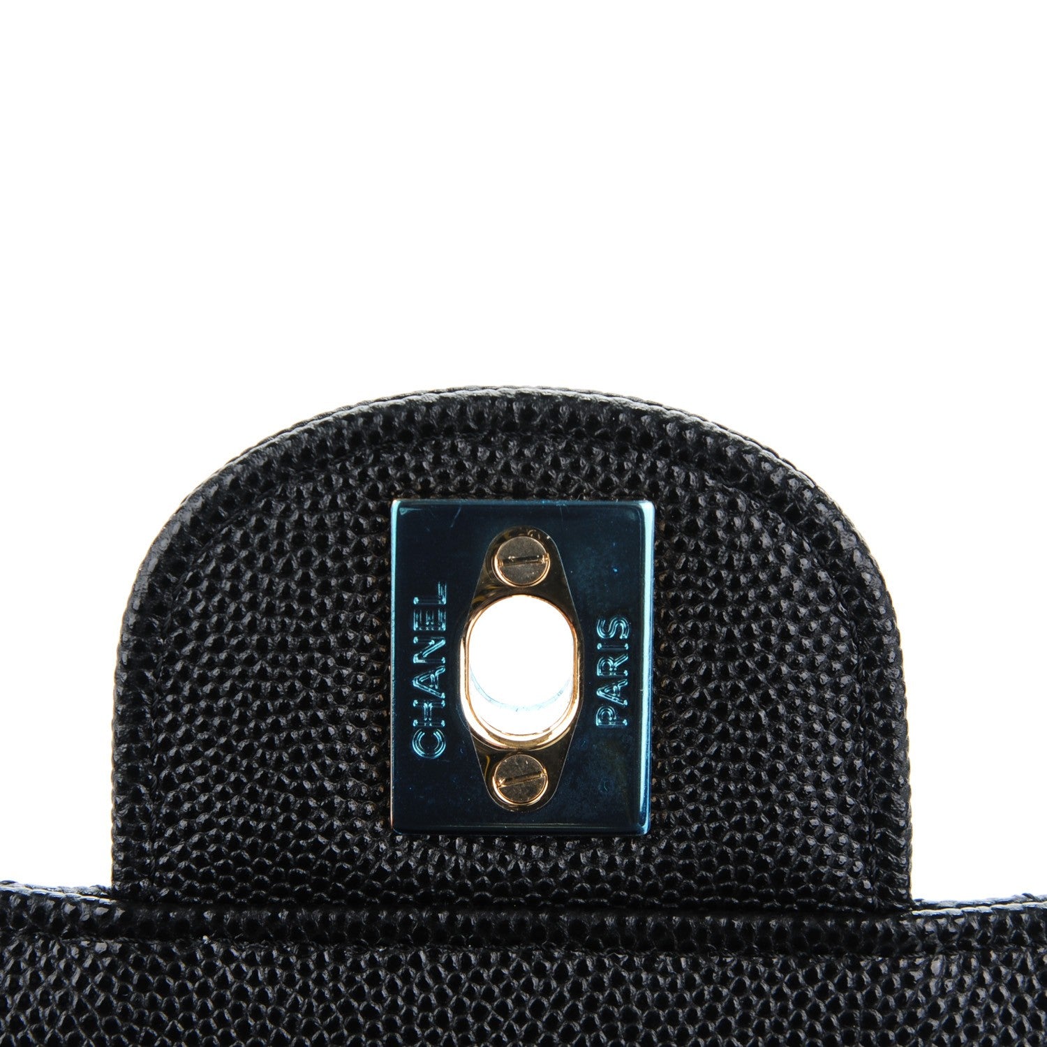 Chanel Caviar Quilted Mini Square Flap Black 5 of 7