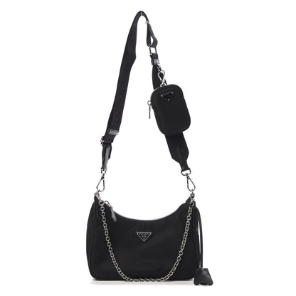 Prada Nylon Re-Edition 2005 Shoulder Bag Black 1 of 11
