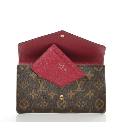 Louis Vuitton Monogram Jeanne Wallet Fuchsia 5 of 8