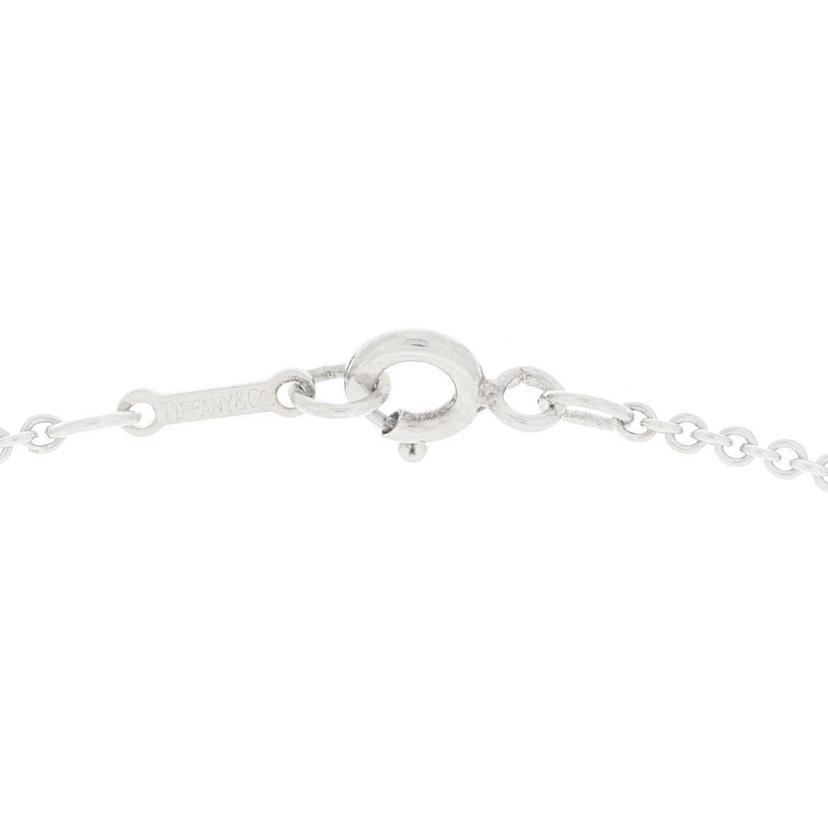 Sterling Silver Pearl Elsa Peretti Mesh Pendant Necklace
