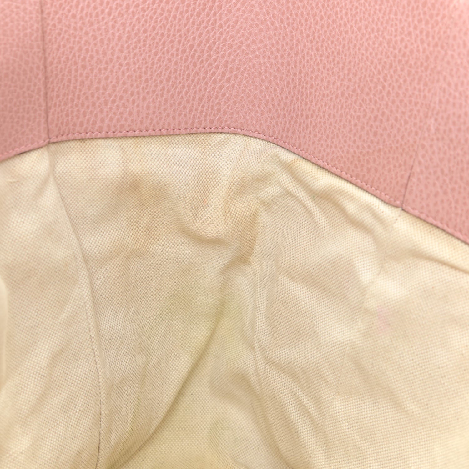 Gucci Dollar Calfskin Medium Swing Tote Grey Field Soft Pink 19 of 29