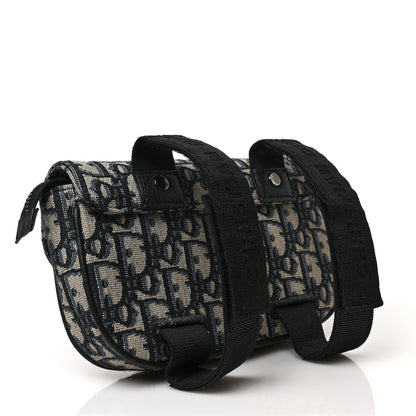 Christian Dior Oblique Arm Pouch Blue 3 of 8