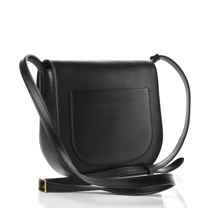 Celine Palmelato Calfskin Small Trotteur Black 3 of 7