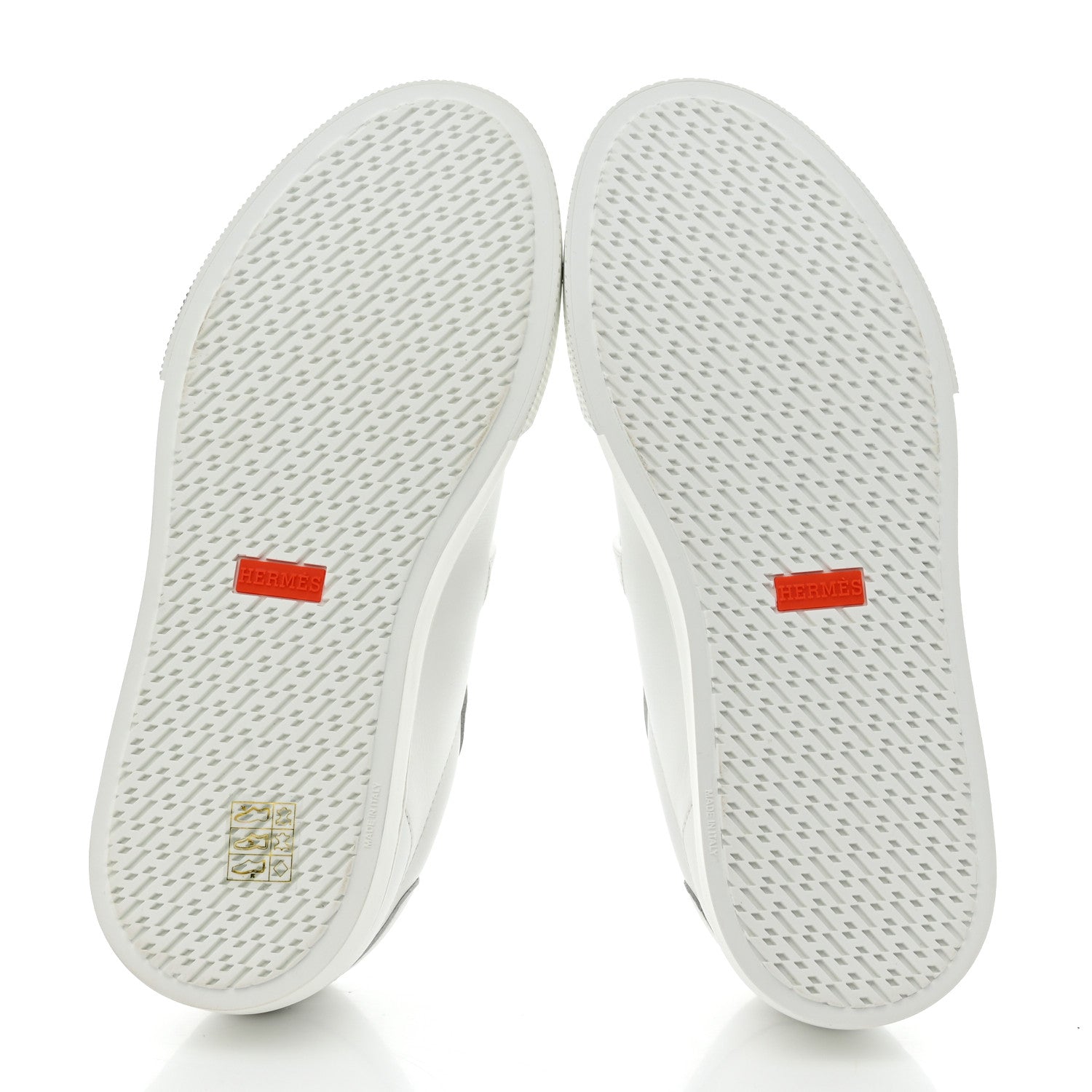 Hermes Calfskin Day Sneakers 39.5 White 5 of 9