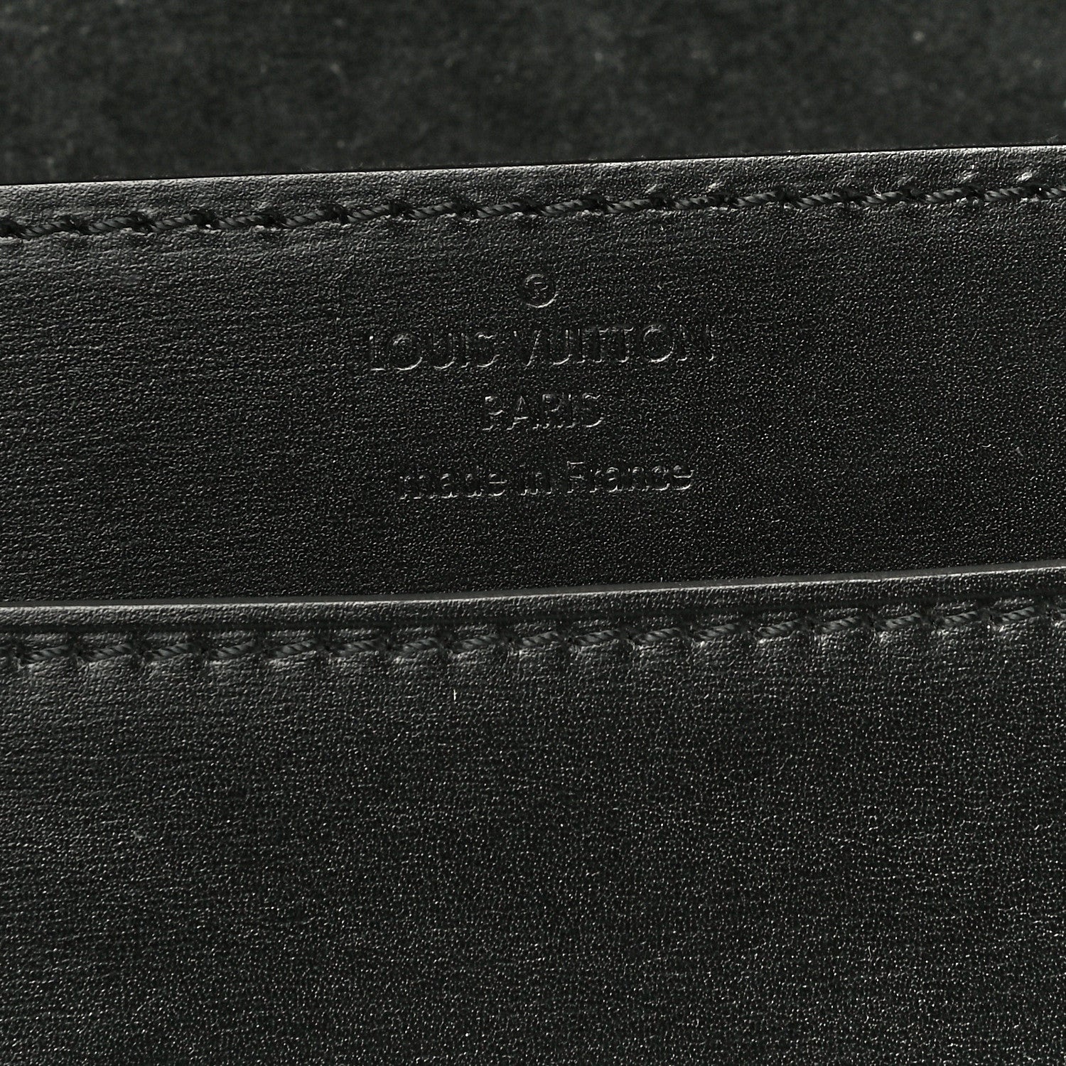 Louis Vuitton Calfskin Chain Louise GM NM Black 6 of 25