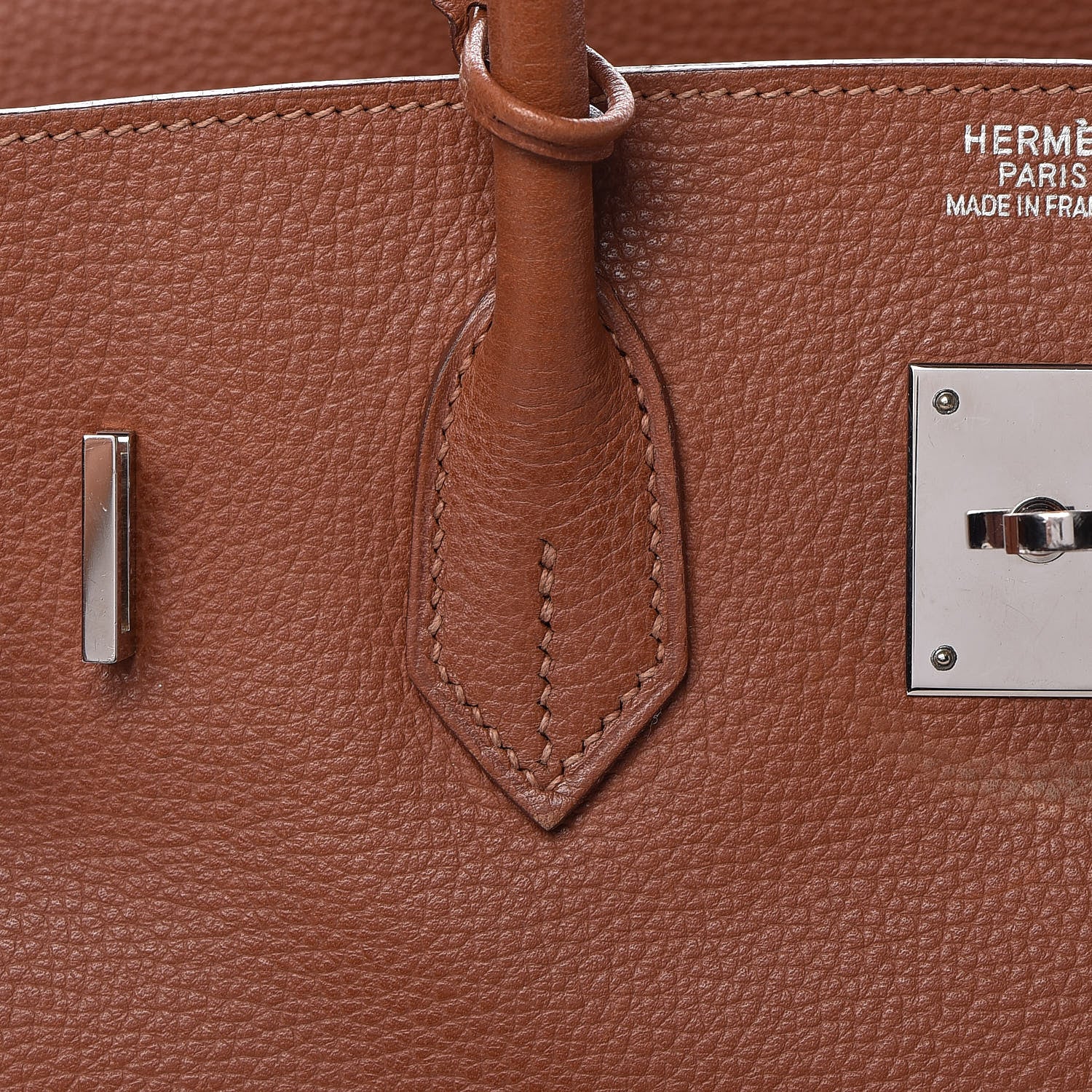 Hermes Vache Liegee Birkin 35 Noisette 22 of 43