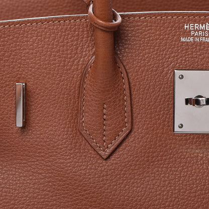 Hermes Vache Liegee Birkin 35 Noisette 22 of 43