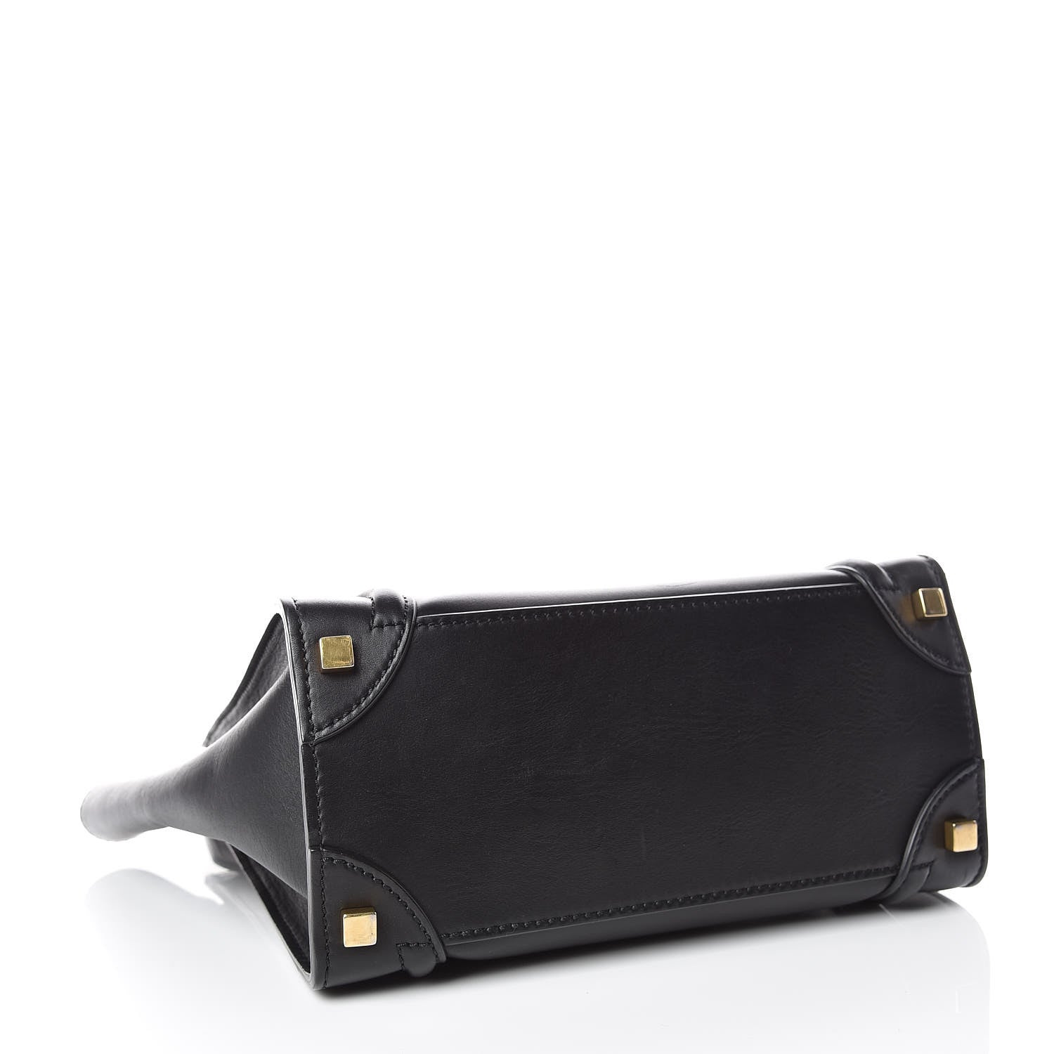 Celine Smooth Calfskin Micro Luggage Black 4 of 10