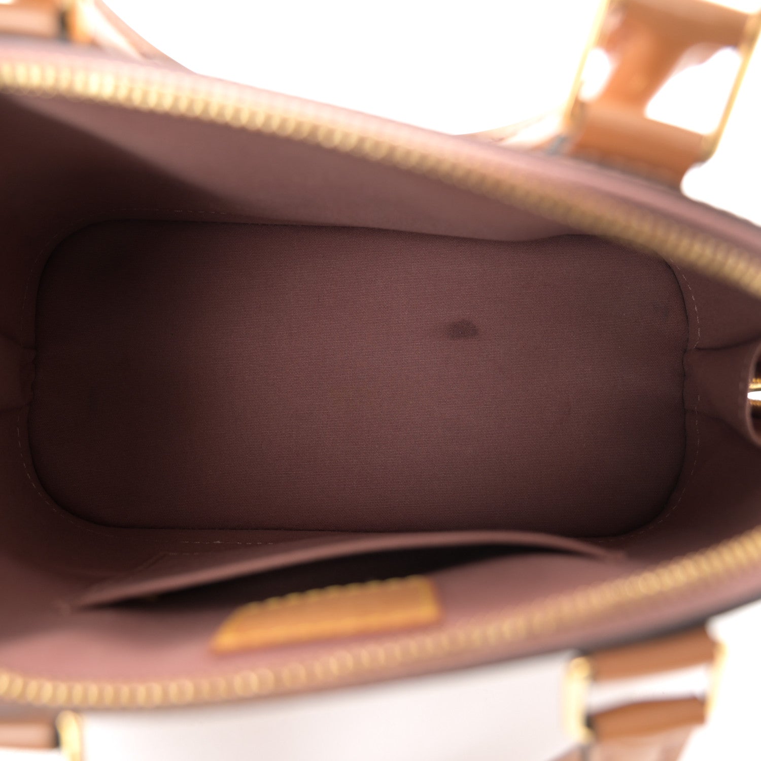 Louis Vuitton Vernis Alma BB Rose Velours 5 of 14