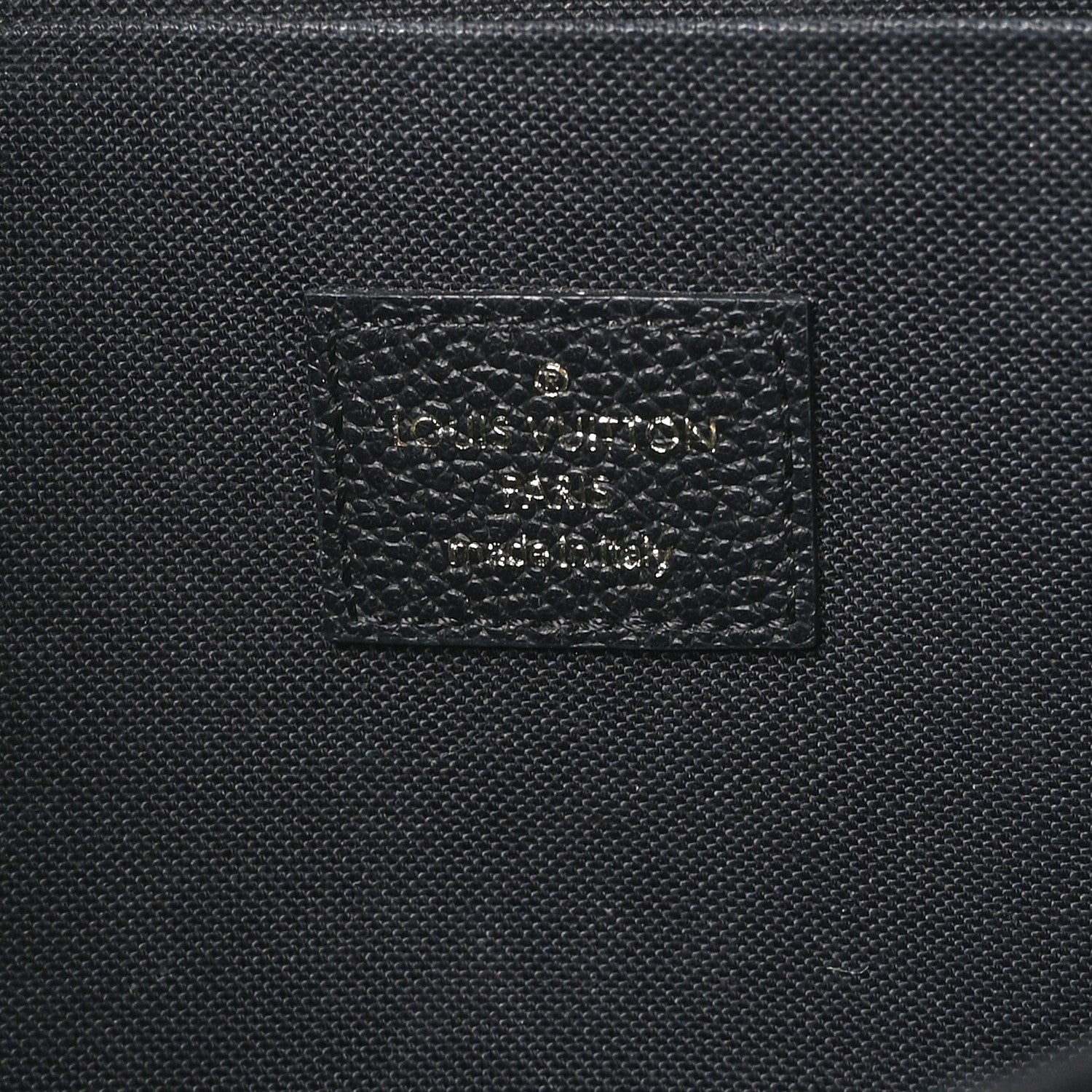 Louis Vuitton Empreinte Pochette Felicie Chain Wallet Black 8 of 10