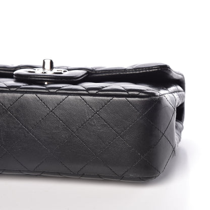 Chanel Lambskin Quilted Mini Rectangular Flap Black 6 of 11