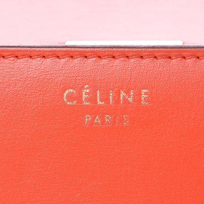 Celine Box Calfskin Medium Classic Box Flap Bag Poppy 5 of 14