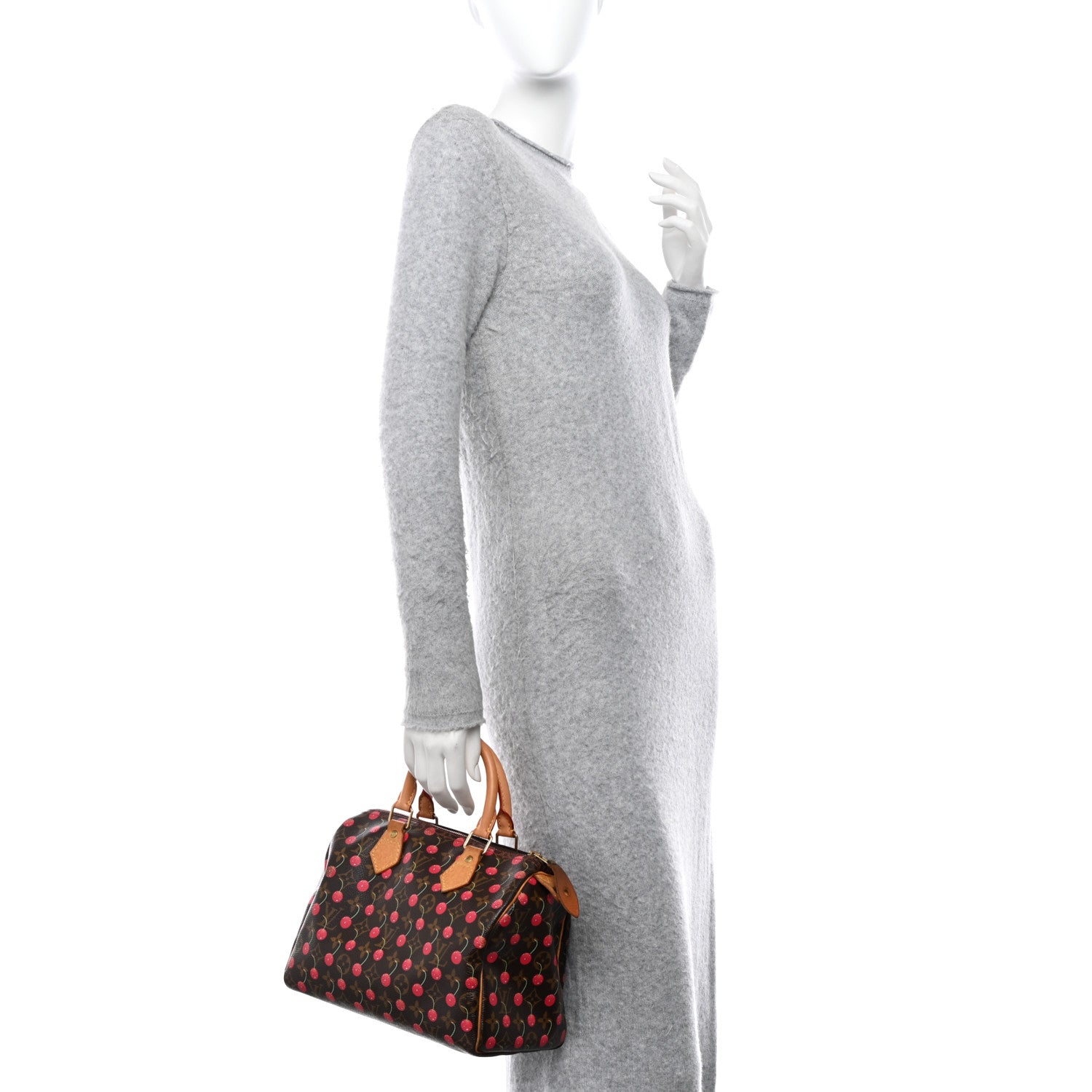 Louis Vuitton LOUIS VUITTON Monogram Cerises Speedy 25 2 of 11