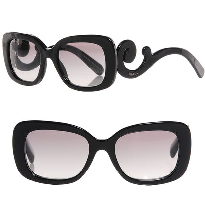 Prada Acetate Baroque Sunglasses SPR 27O Black 1 of 4