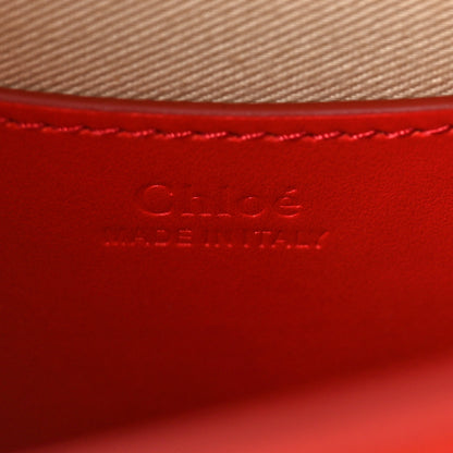 Chloe Calfskin Small Tess Bag Gipsy Red 5 of 7