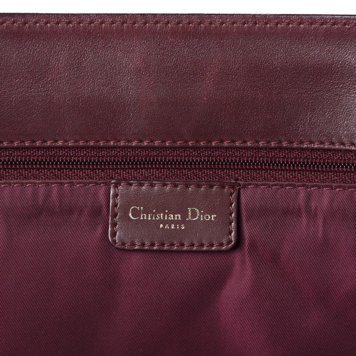 Monogram Tote Red