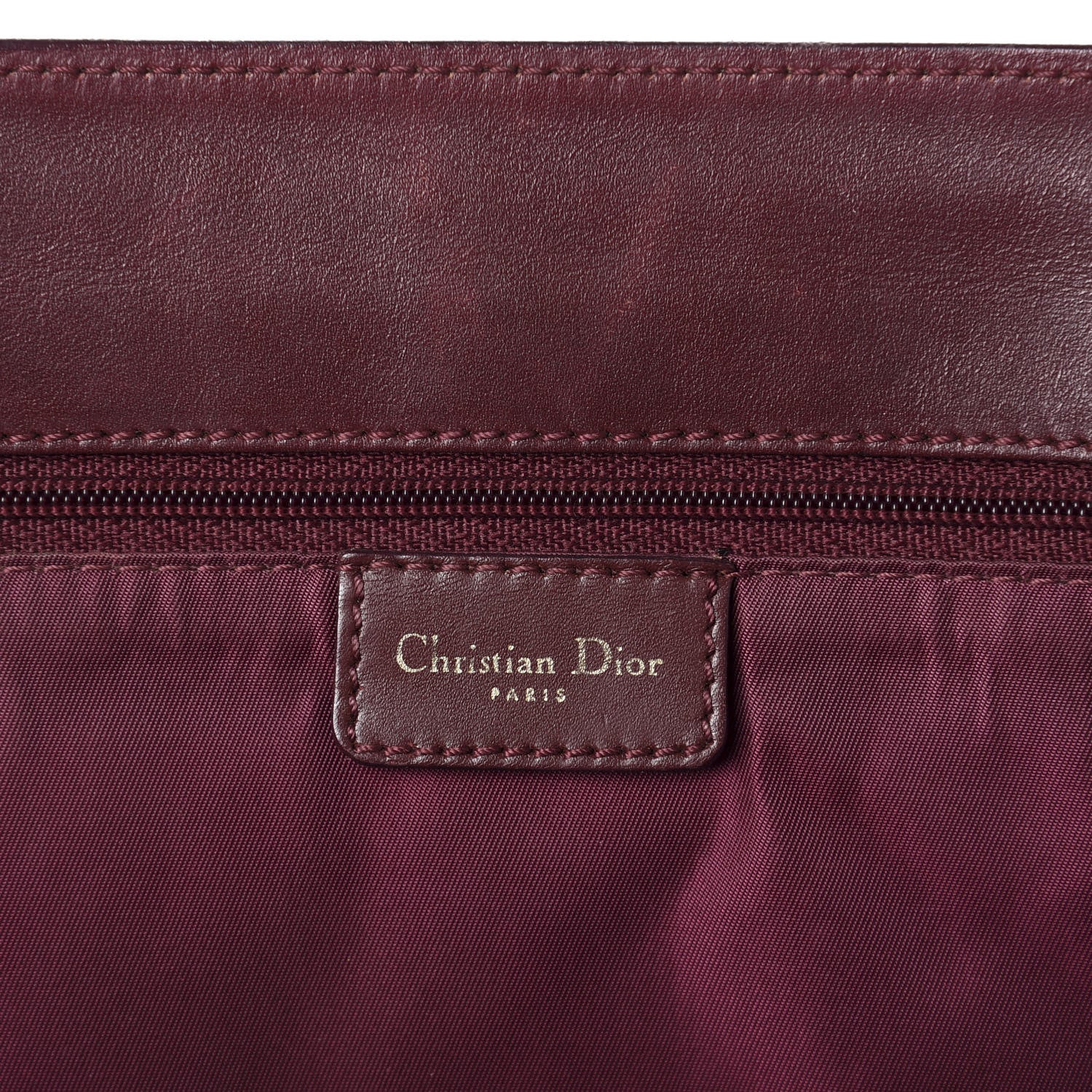 Christian Dior Monogram Tote Red 8 of 10