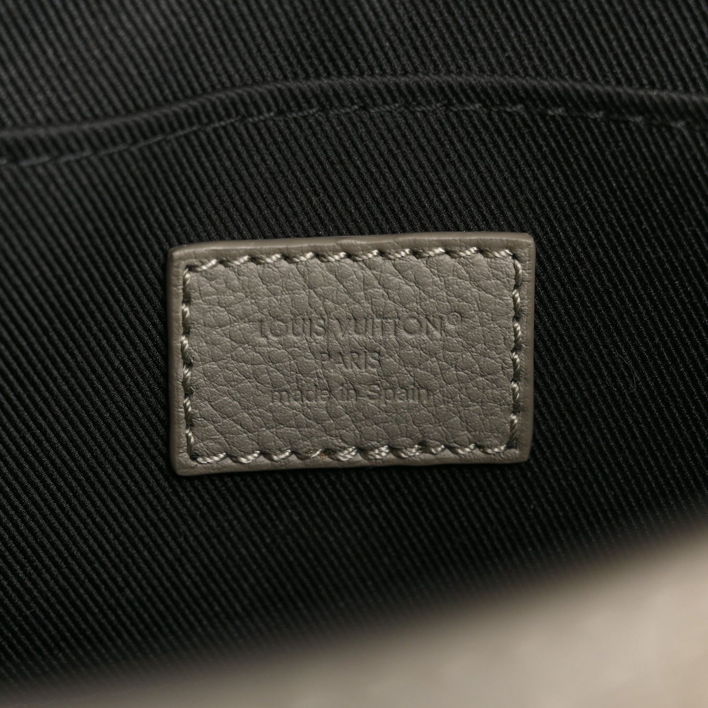 Calfskin Monogram Shadow Pulse Wearable Wallet Sand