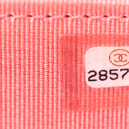 Chanel Caviar Quilted Medium Zip Around Wallet Dark Pink 8 of 11