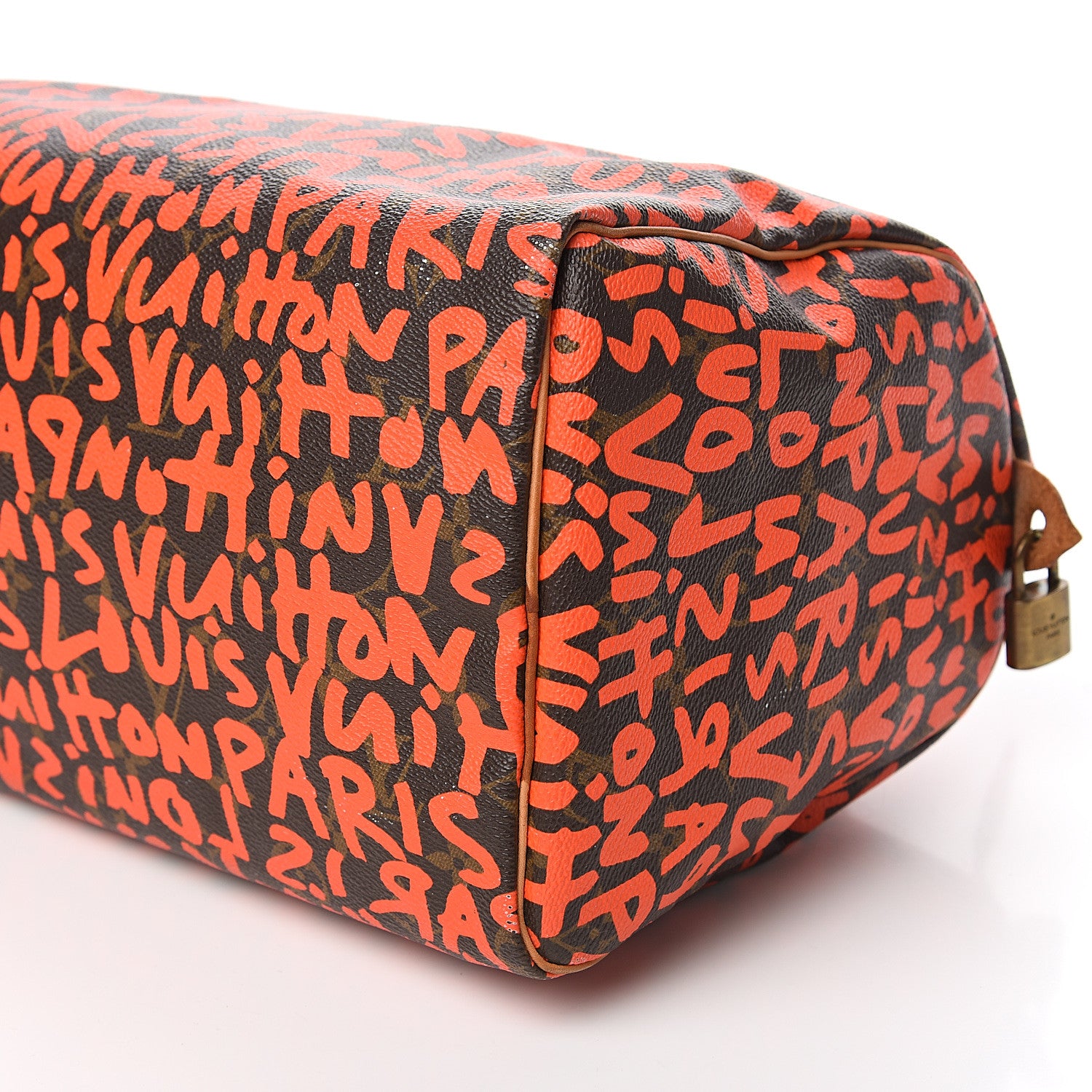 Louis Vuitton Monogram Graffiti Speedy 30 Orange 13 of 14