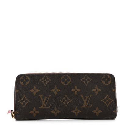 Louis Vuitton Monogram Clemence Wallet Fuchsia 1 of 11
