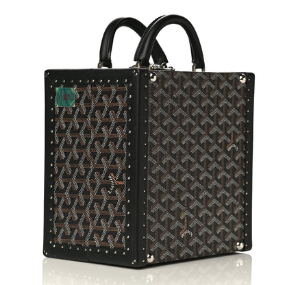 Goyard Goyardine Travelling Pet Bowl Carrier Black 3 of 16