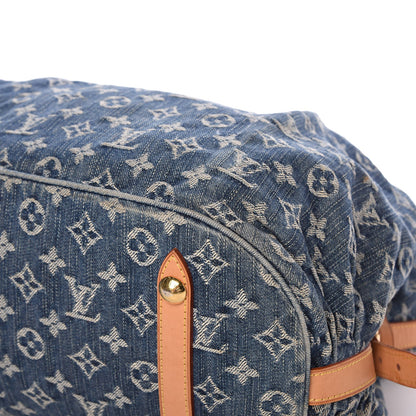 Louis Vuitton Denim Mahina XL Blue 13 of 15