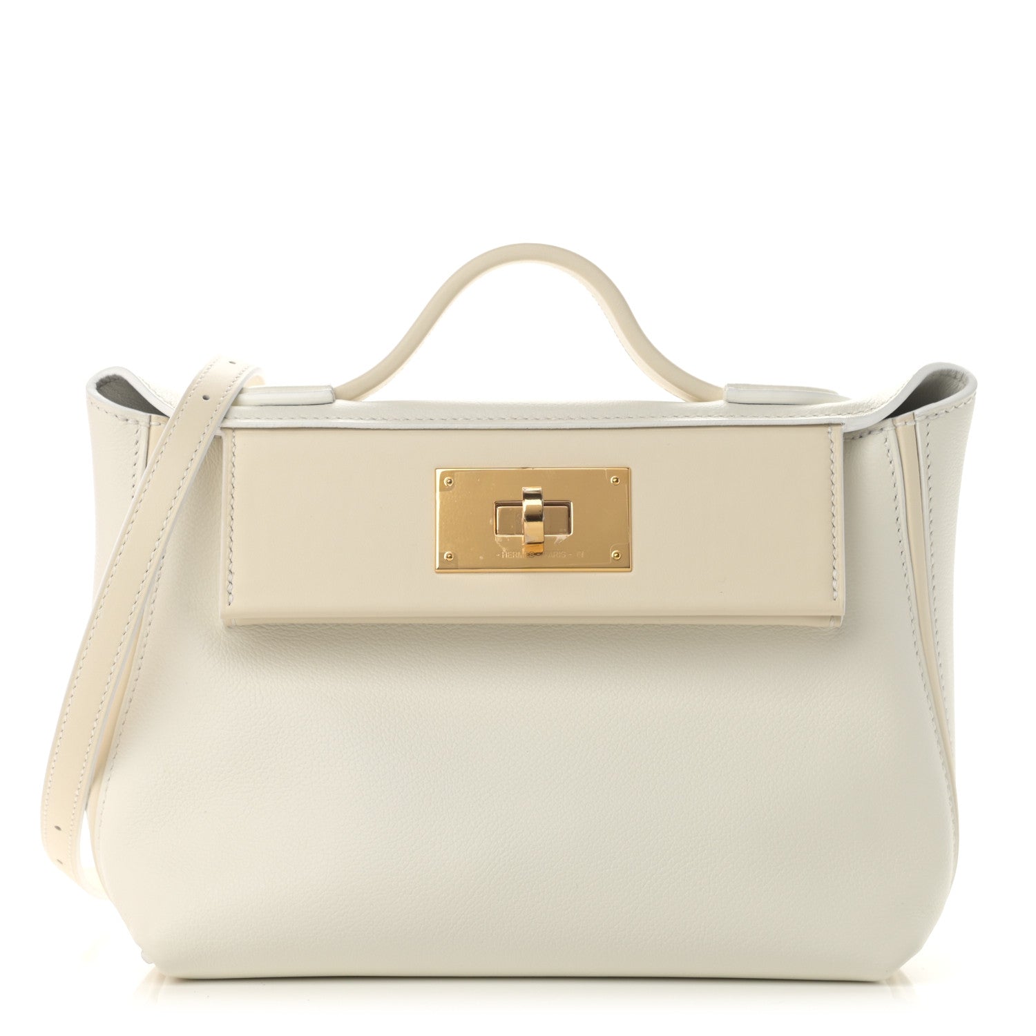 Hermes Evercolor Swift 24/24 21 White Nata 1 of 12