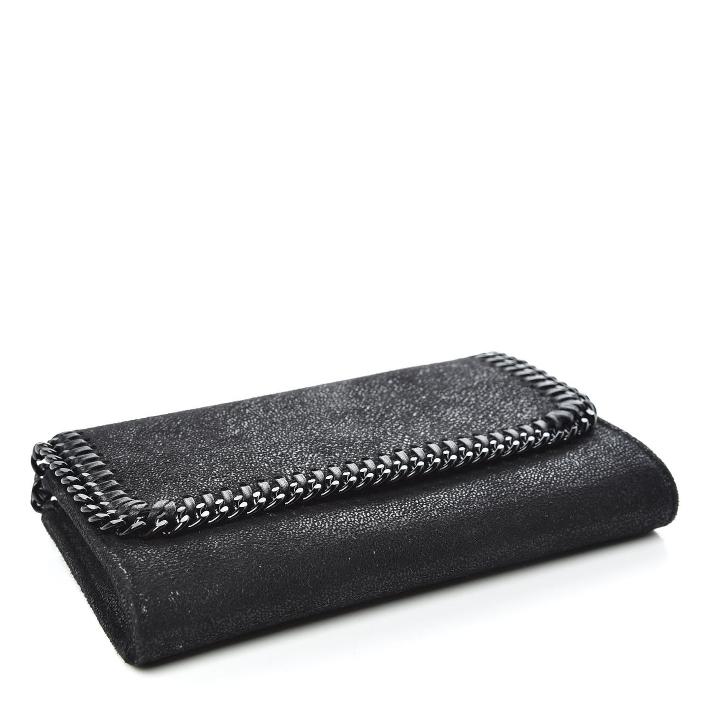 Shaggy Deer Falabella Crossbody Clutch Black