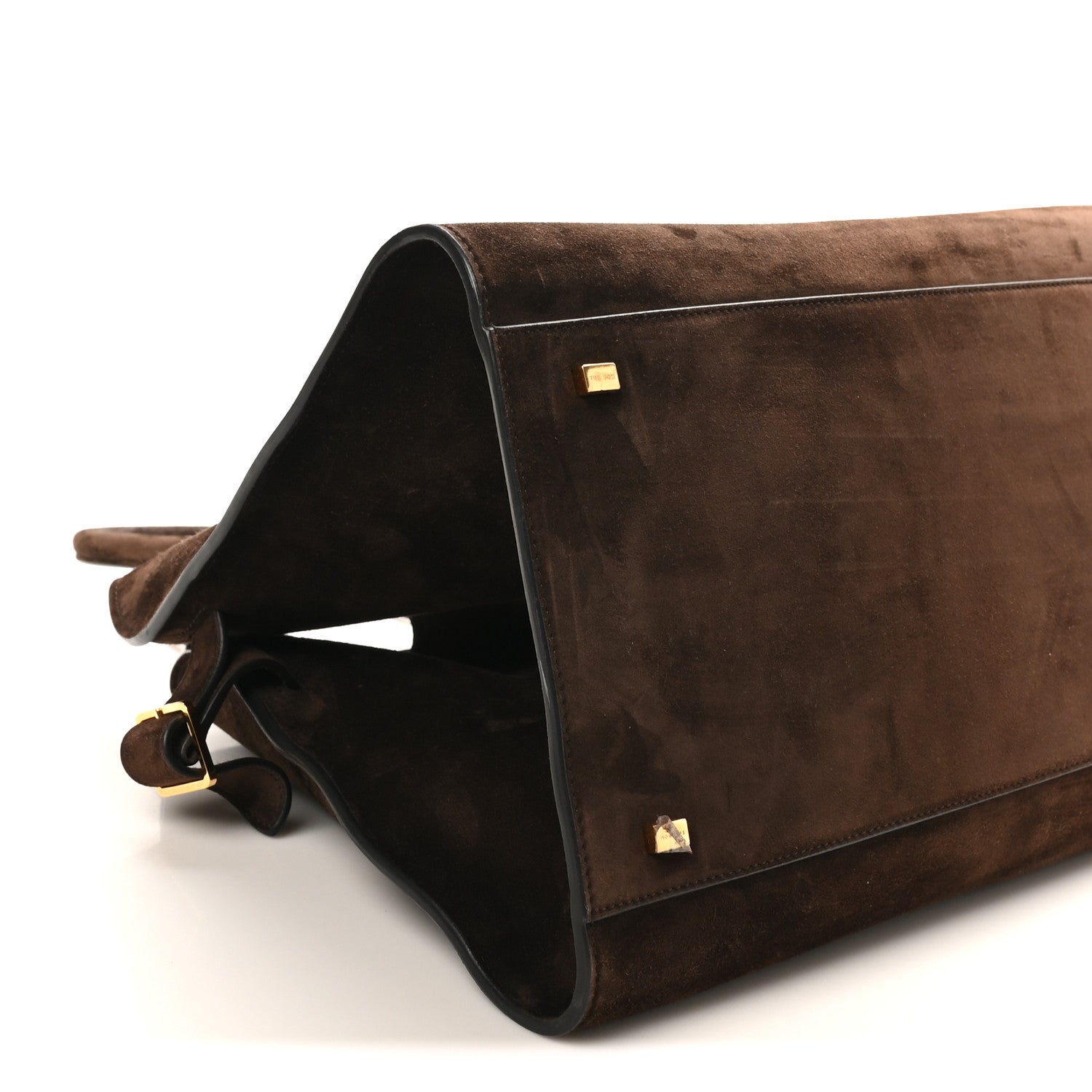 The Row Suede Soft Margaux 15 Mocha 7 of 8