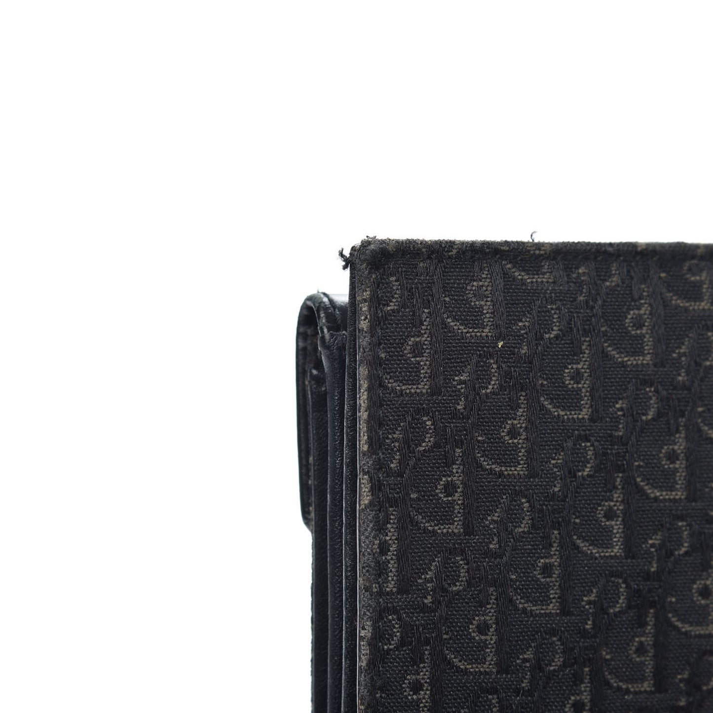 Monogram Street Chic Flap Wallet Black