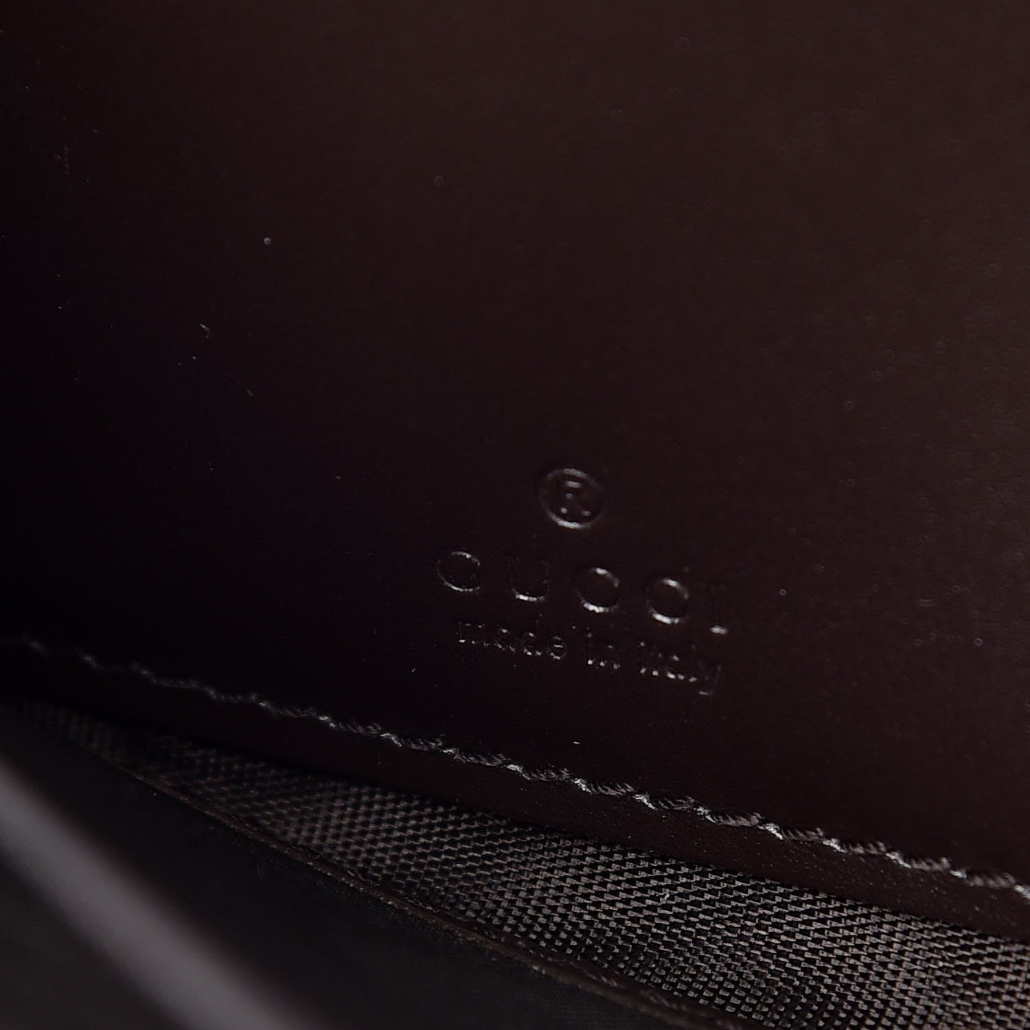 Gucci Guccissima Large Zip Around Wallet Chocolate 6 of 8