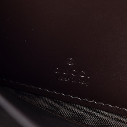 Gucci Guccissima Large Zip Around Wallet Chocolate 6 of 8