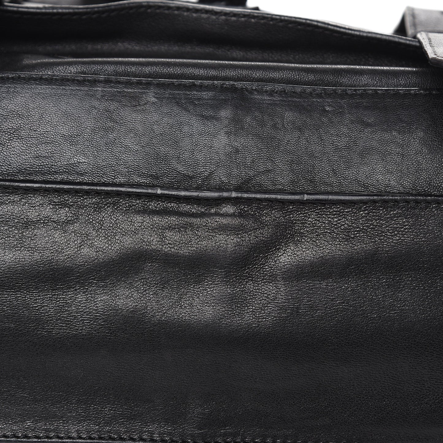 Lambskin PS1 Large Satchel Black