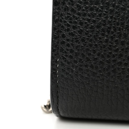 Gucci Calfskin Mini Dionysus Chain Wallet Black 10 of 11