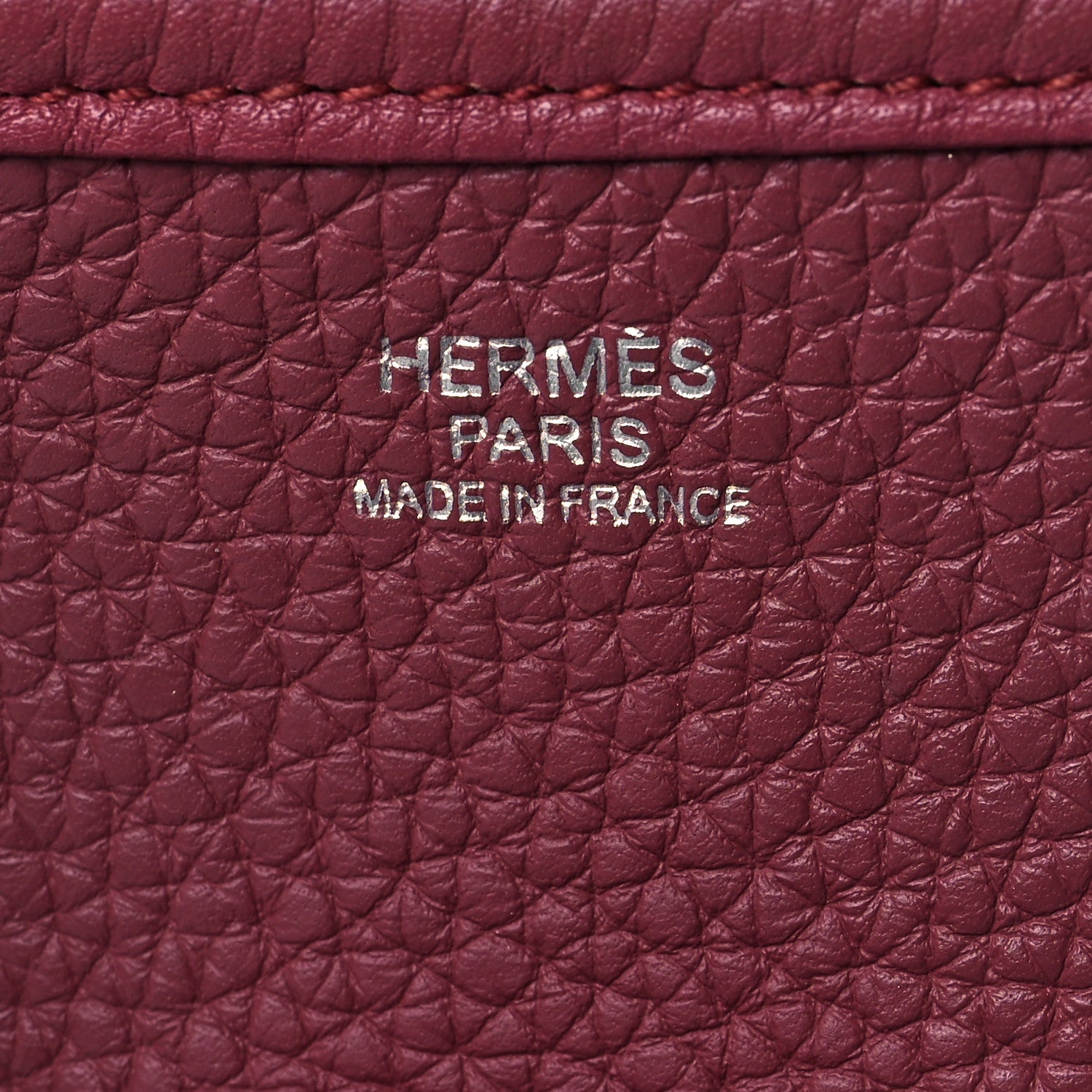 Hermes Taurillon Clemence Evelyne III GM Bois de Rose 6 of 10