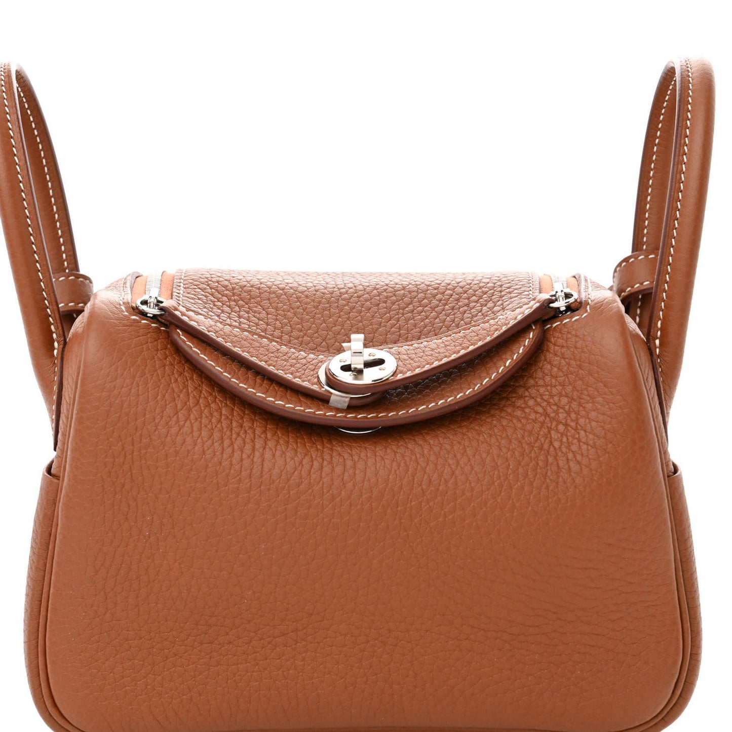 Taurillon Clemence Mini Lindy 20 Gold