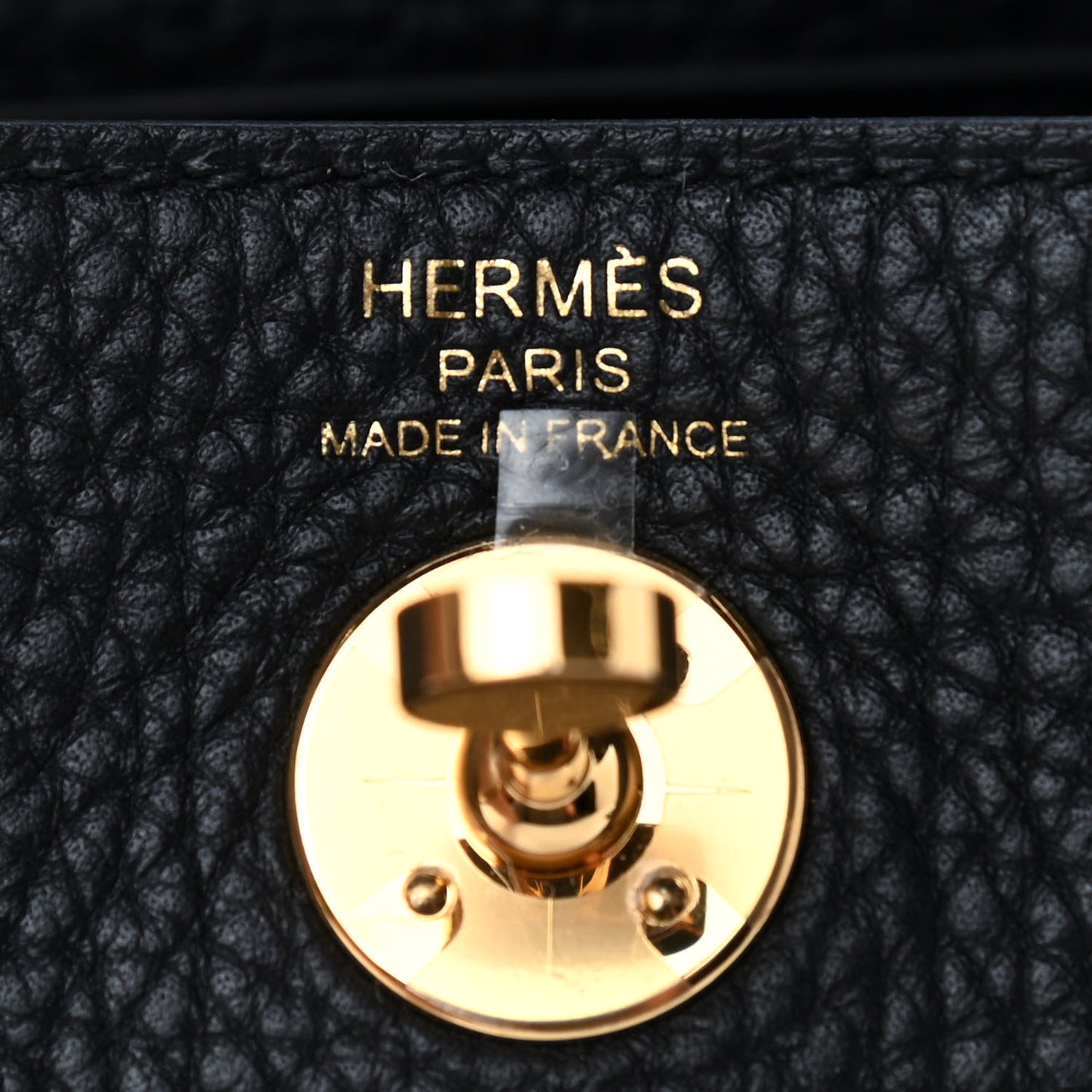 Taurillon Clemence Mini Lindy 20 Black