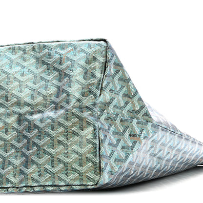 Goyard Iridescent Goyardine Saint Louis GM Pearly Green 11 of 11