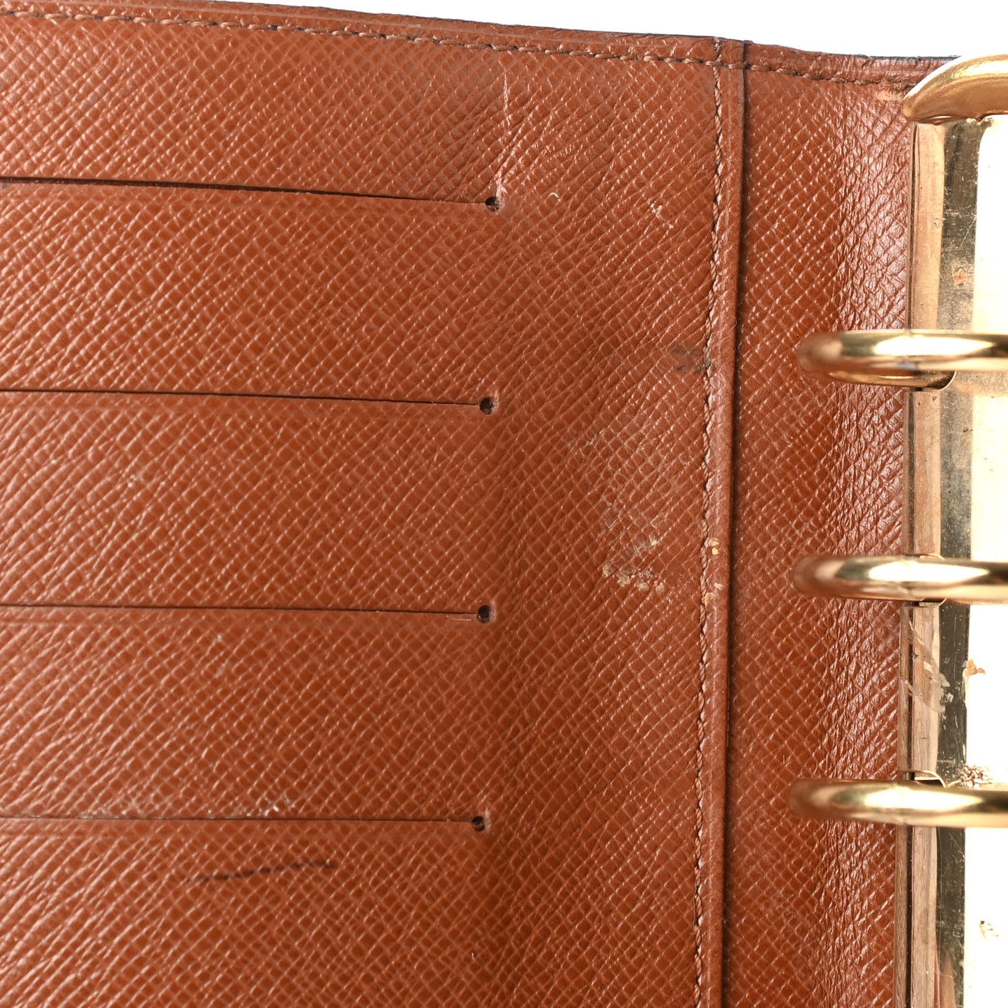 Monogram Medium Ring Agenda Cover