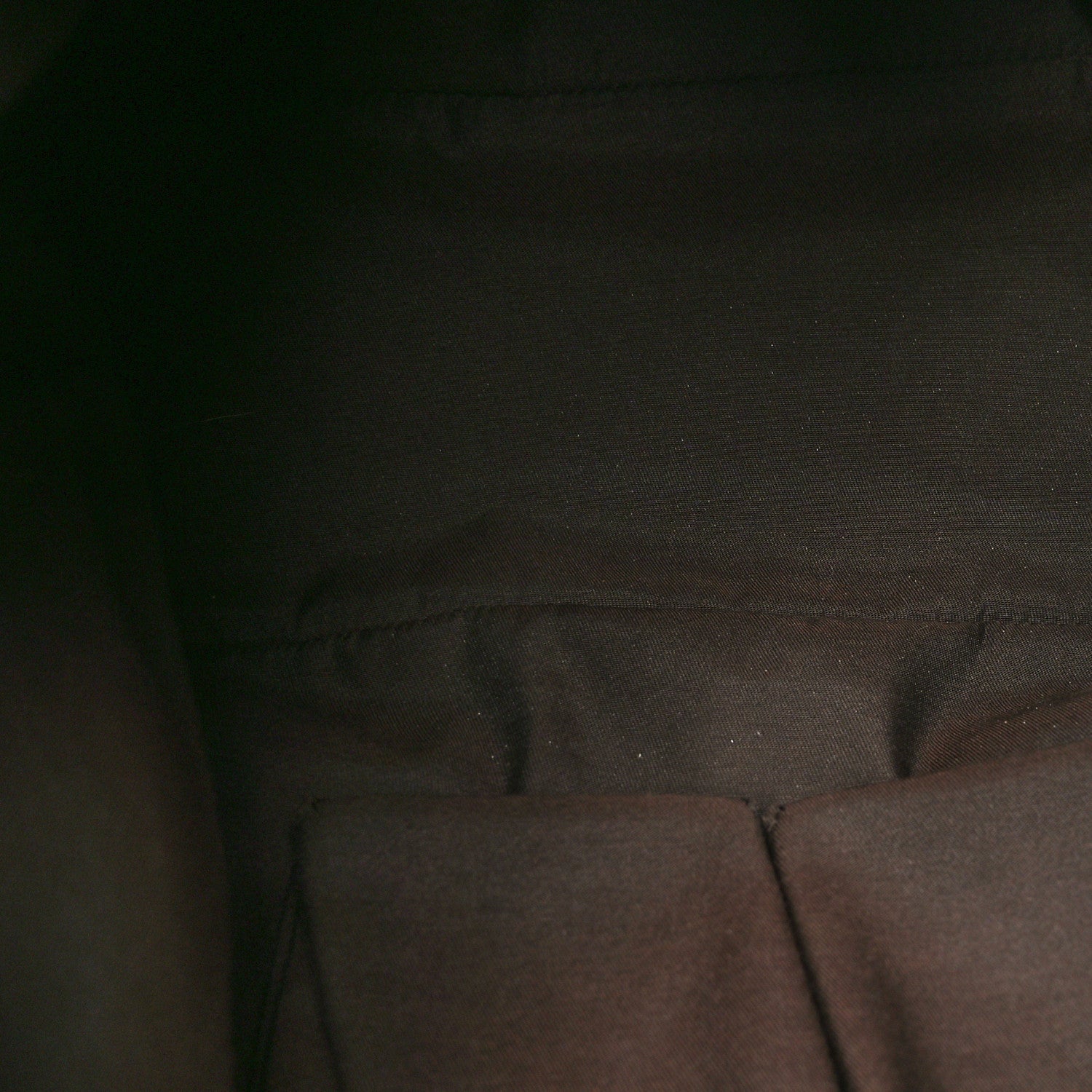 Gucci Monogram Dollar Calfskin O Drawstring Backpack Beige Ebony Testa di Moro Dark Chocolate 5 of 10