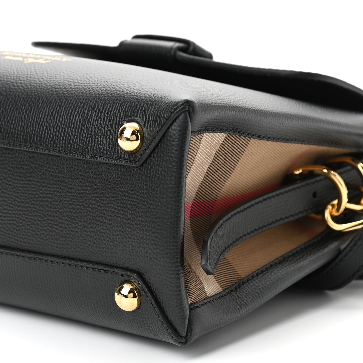 Derby Calfskin House Check Small Camberley Black